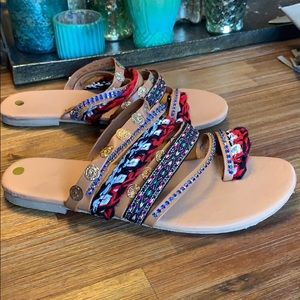 Fabulous boho festival sandals.